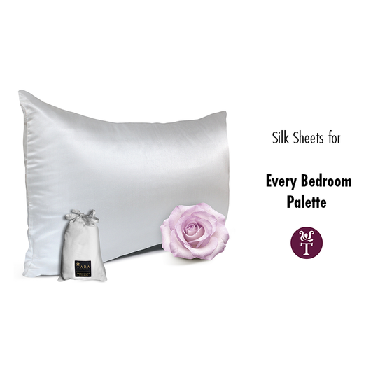 Silk Sheets for Every Bedroom Palette