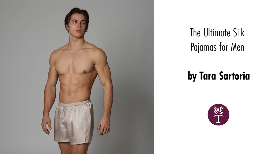 The Ultimate Silk Pajamas for Men by Tara Sartoria