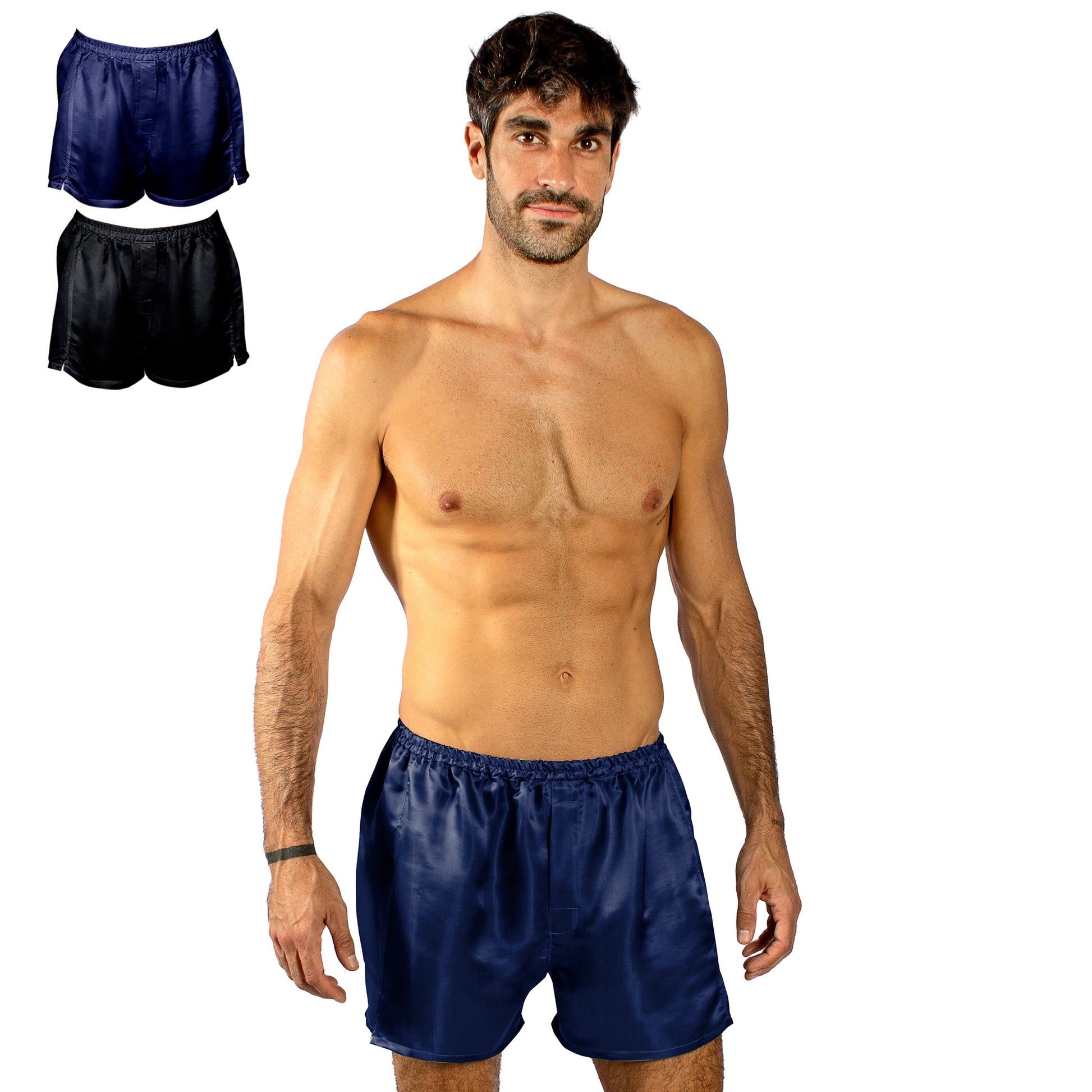 2-pack Satin Boxer Shorts